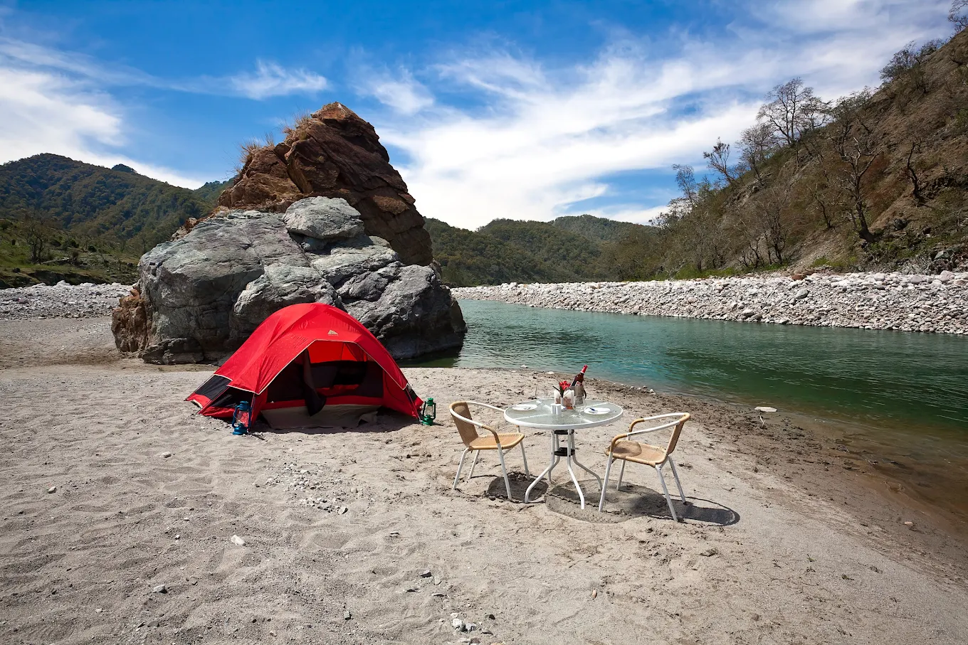 Riverside set up 3
